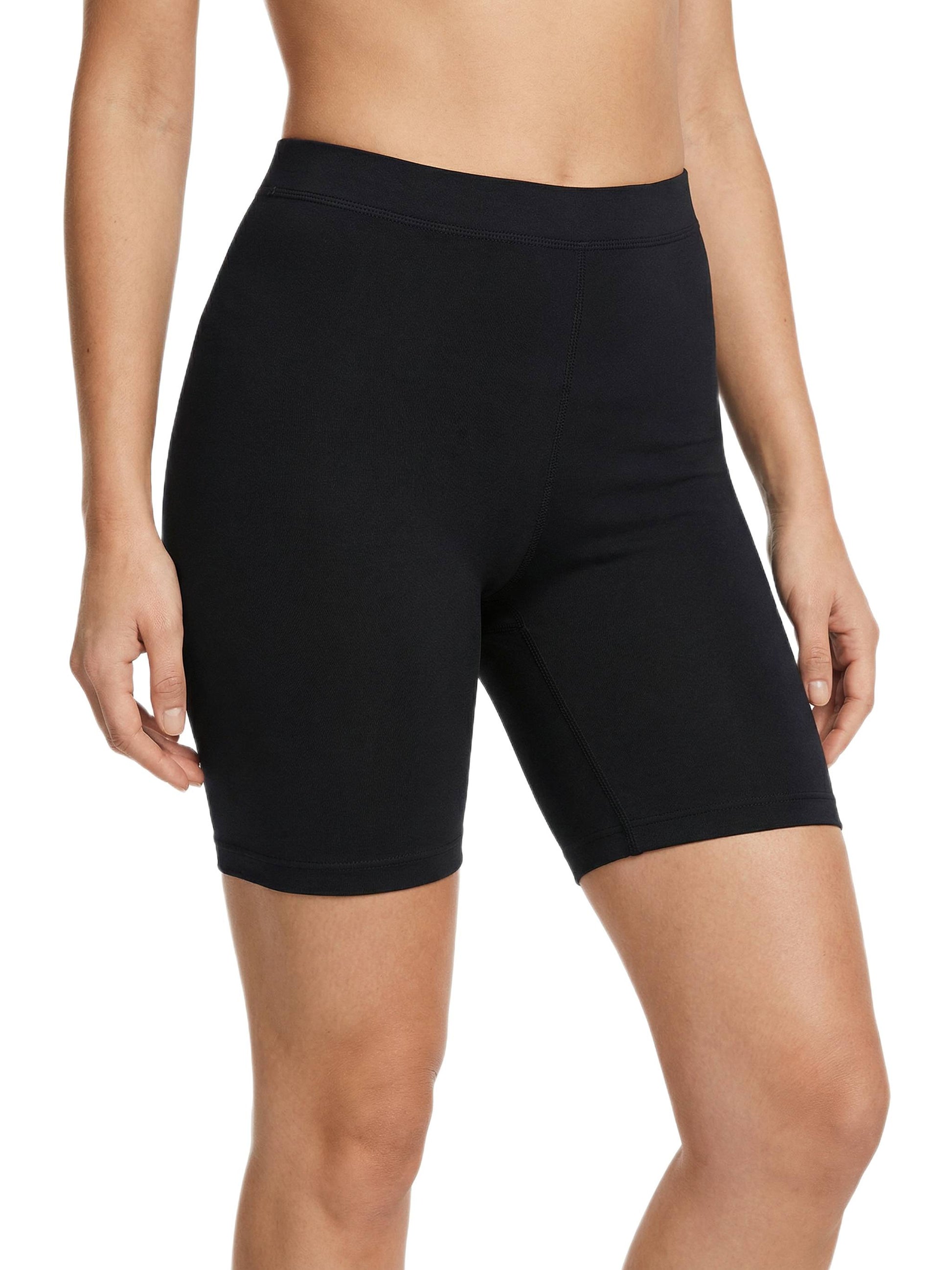 Shapies High Waist Shaping Shorts in black, front view